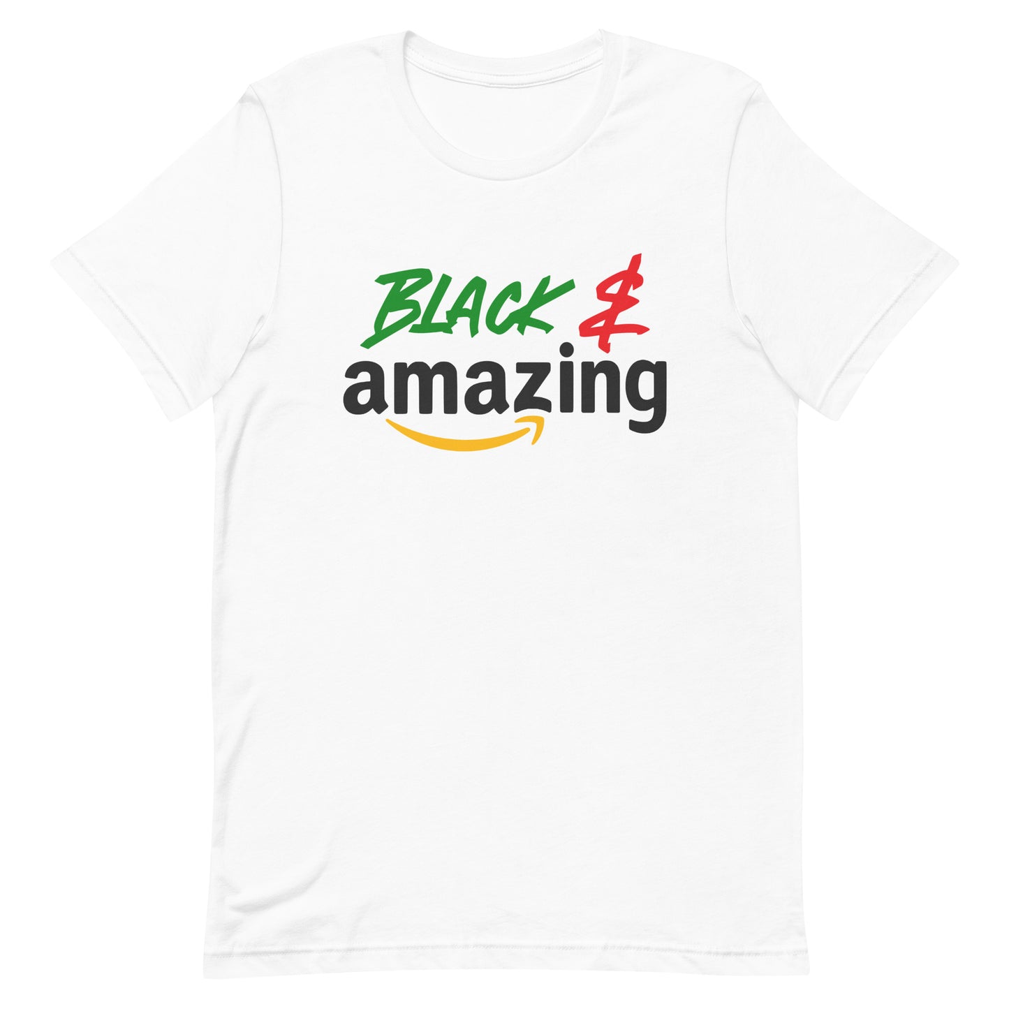 Black & Amazing Unisex t-shirt