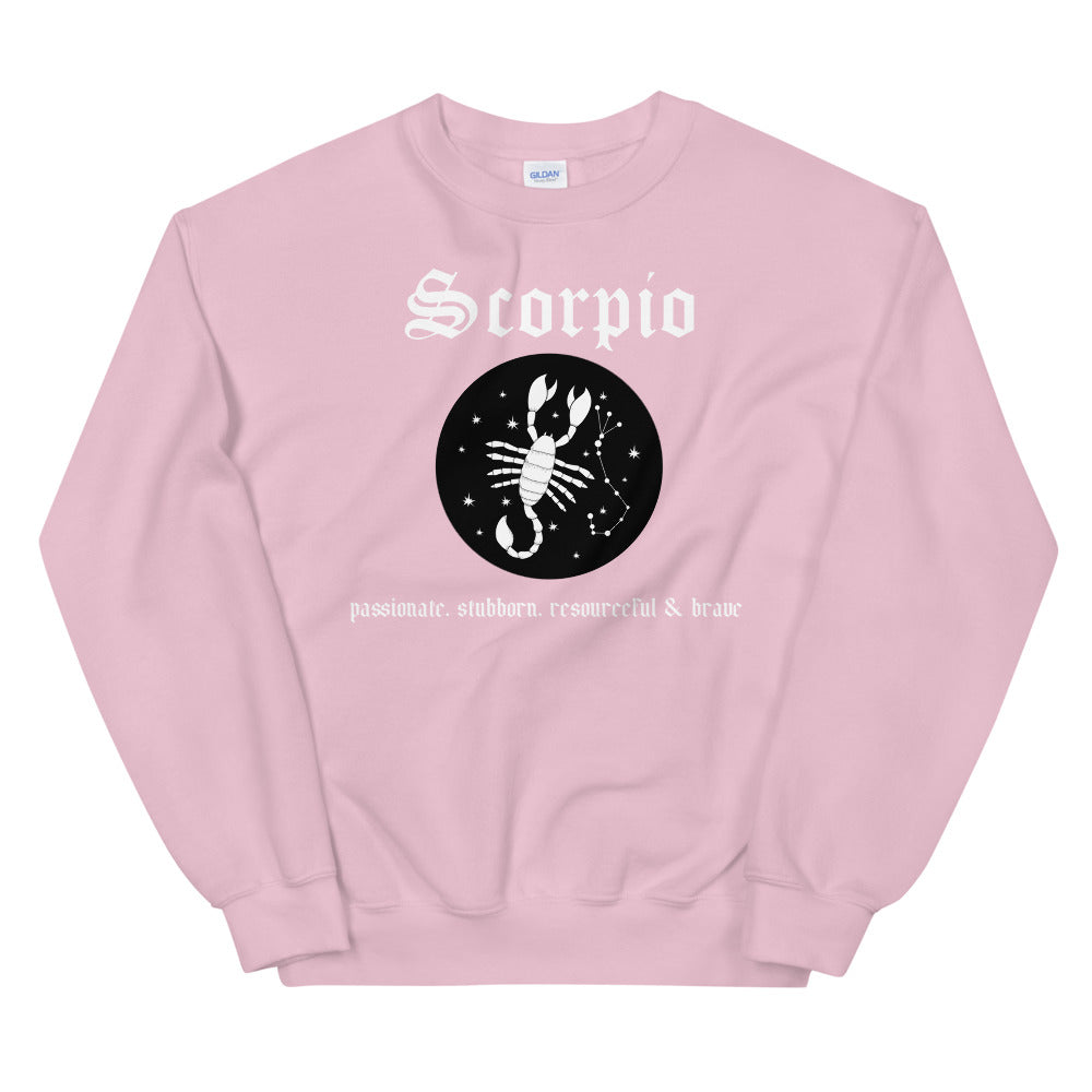 #Scorpio Unisex Sweatshirt