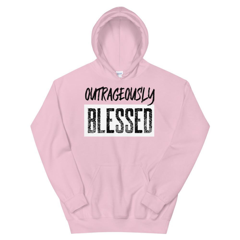 #Outrageously Blessed Unisex Hoodie