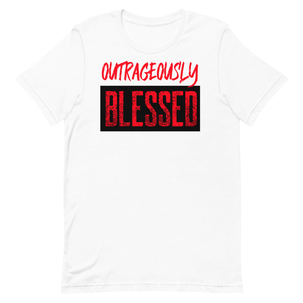 #Outrageously Blessed Unisex T-Shirt
