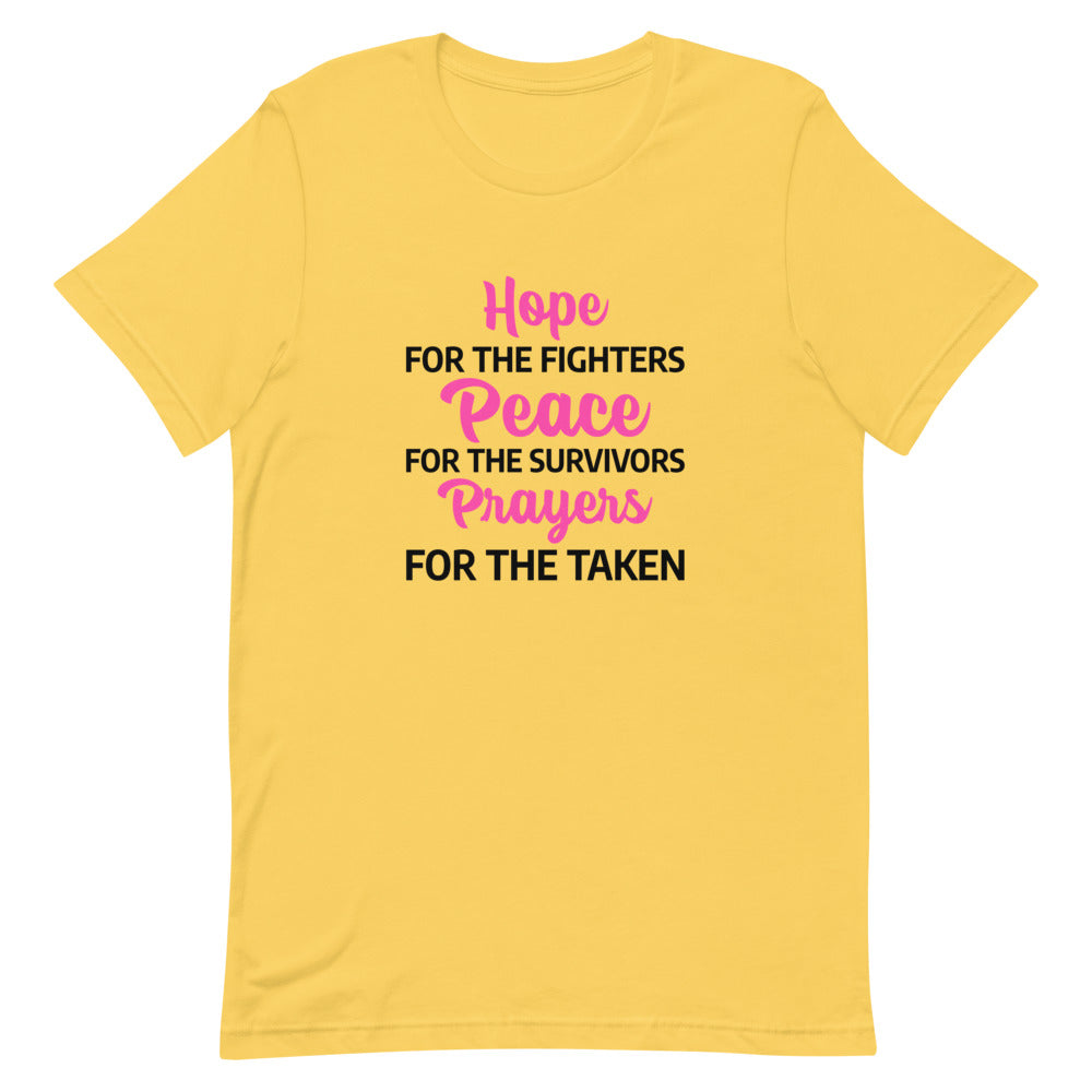 #Hope | Breast Cancer Unisex T-Shirt