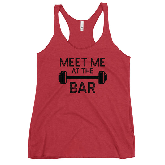 Meet Me at the Bar Racerback Tank