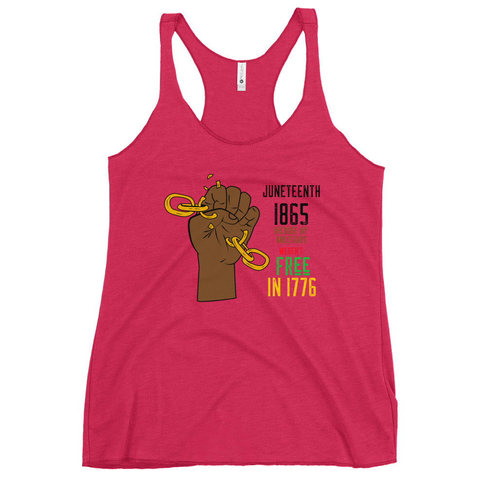 Juneteenth Racerback Tank
