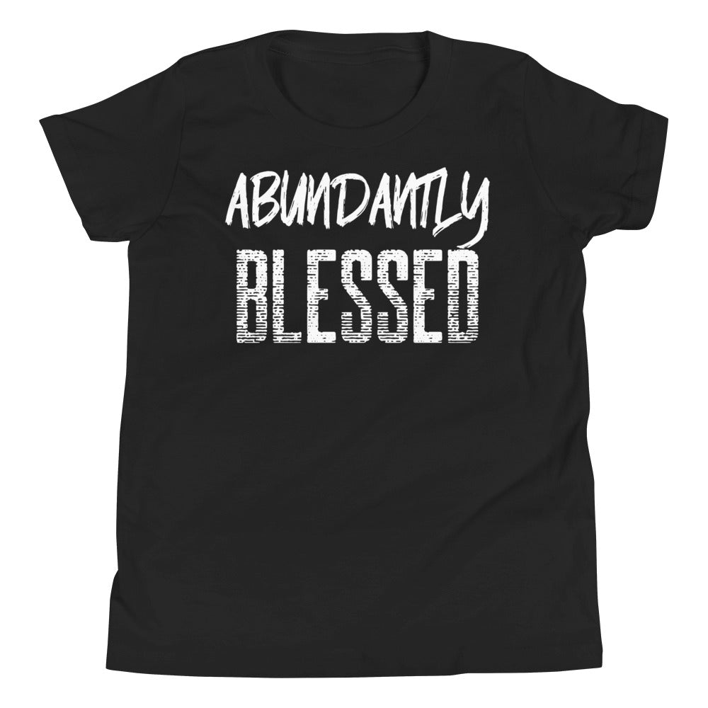 #Abundantly Blessed Youth T-Shirt