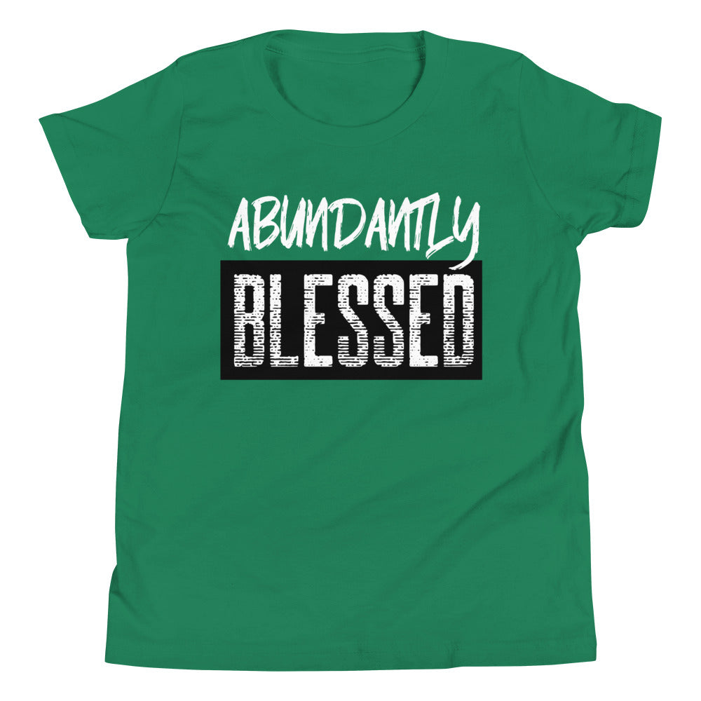 #Abundantly Blessed Youth T-Shirt