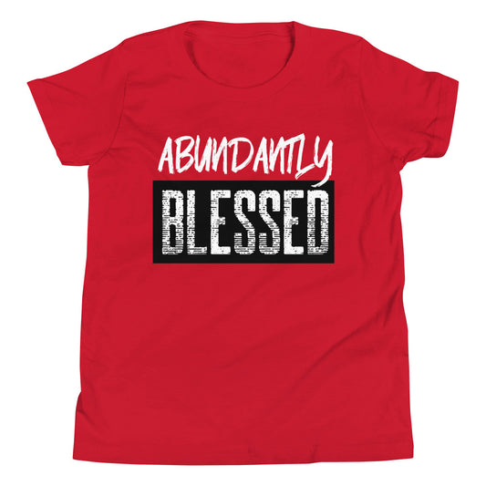 #Abundantly Blessed Youth T-Shirt