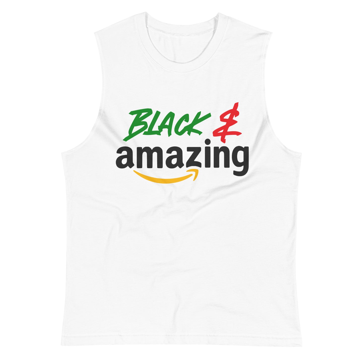 Black & Amazing Muscle Shirt