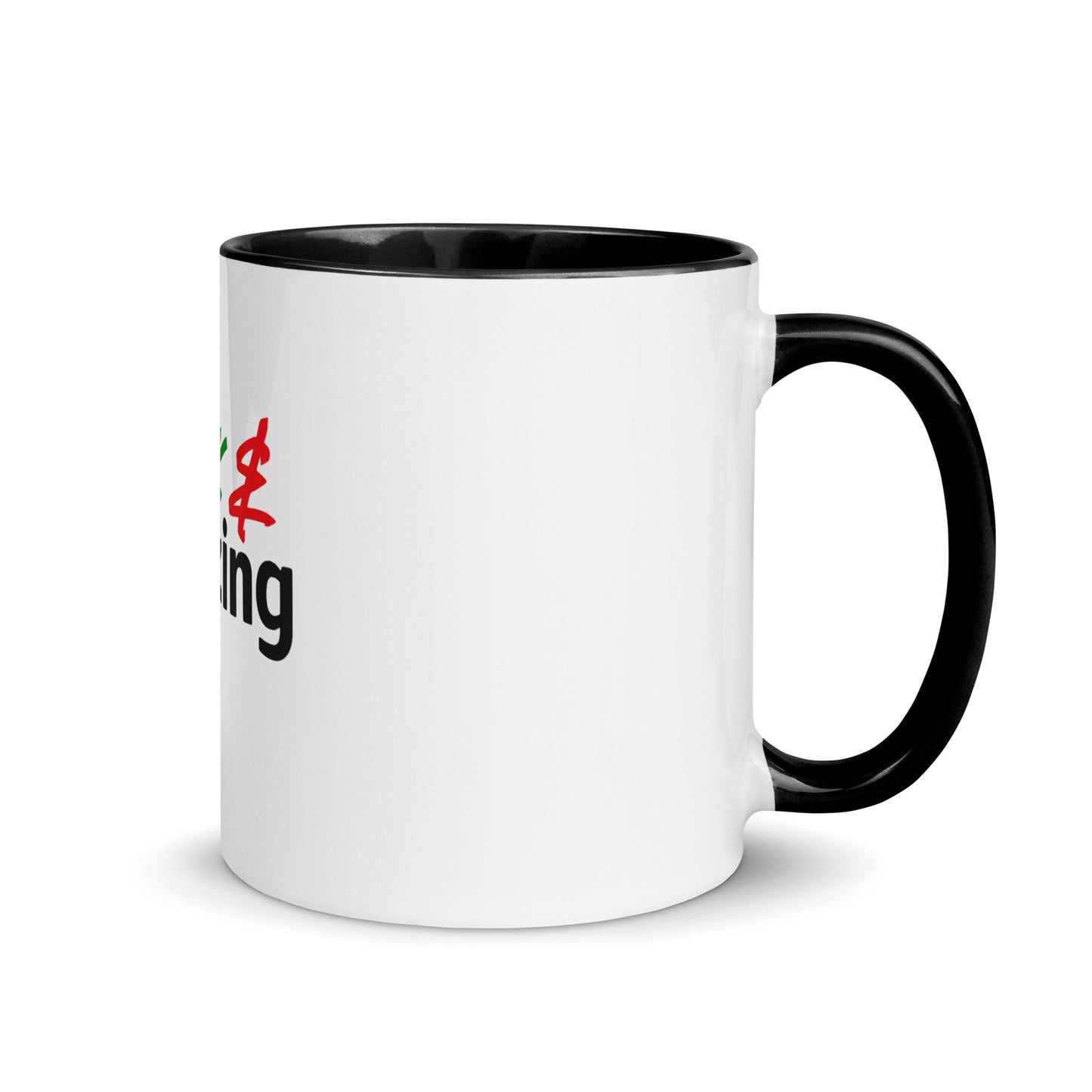 Black & Amazing Mug with Color Inside