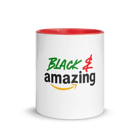 Black & Amazing Mug with Color Inside