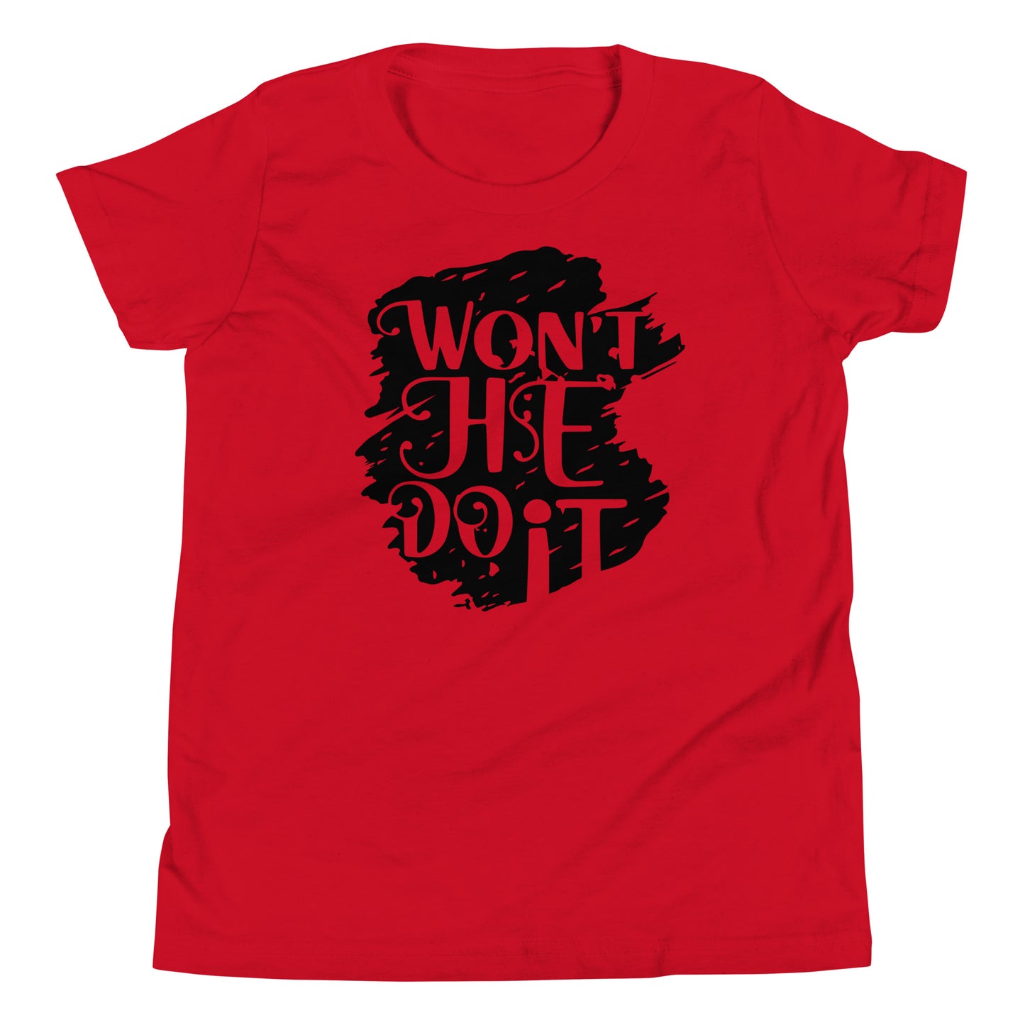 Won't He Do It Youth Short Sleeve Tee