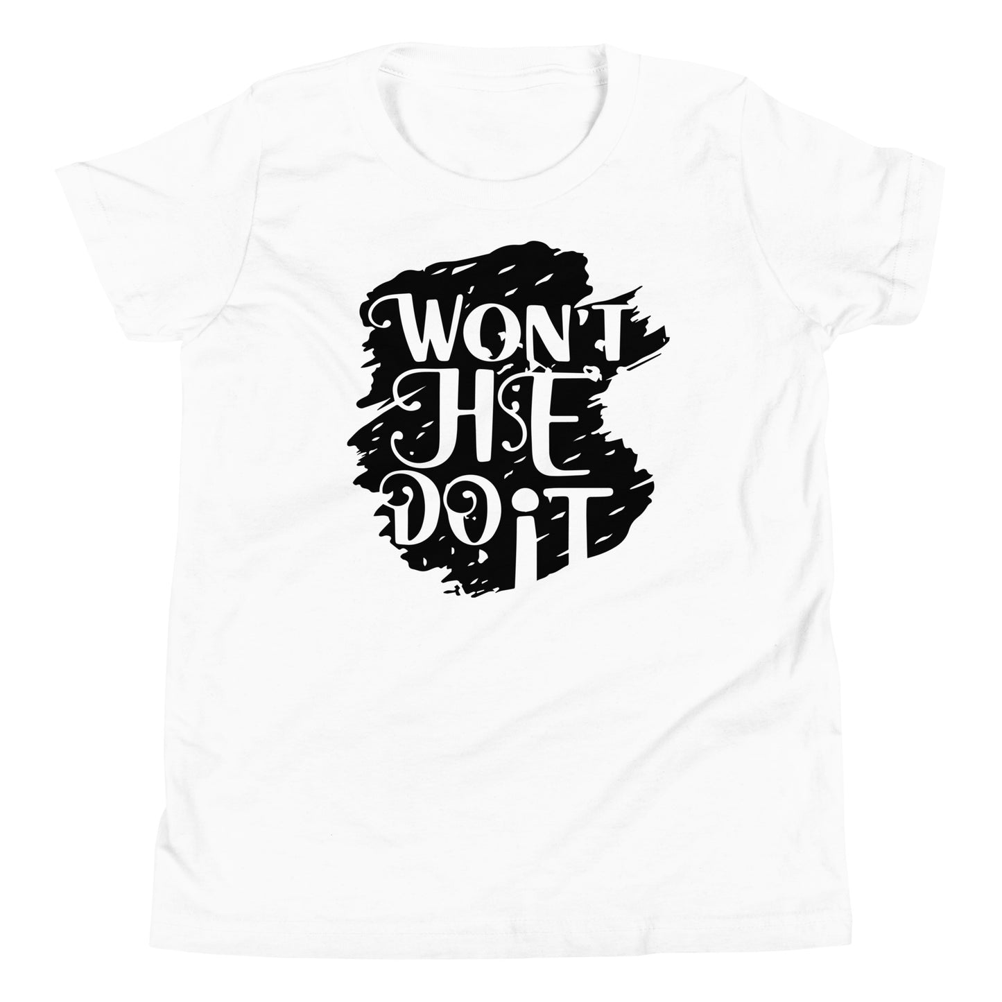 Won't He Do It Youth Short Sleeve Tee