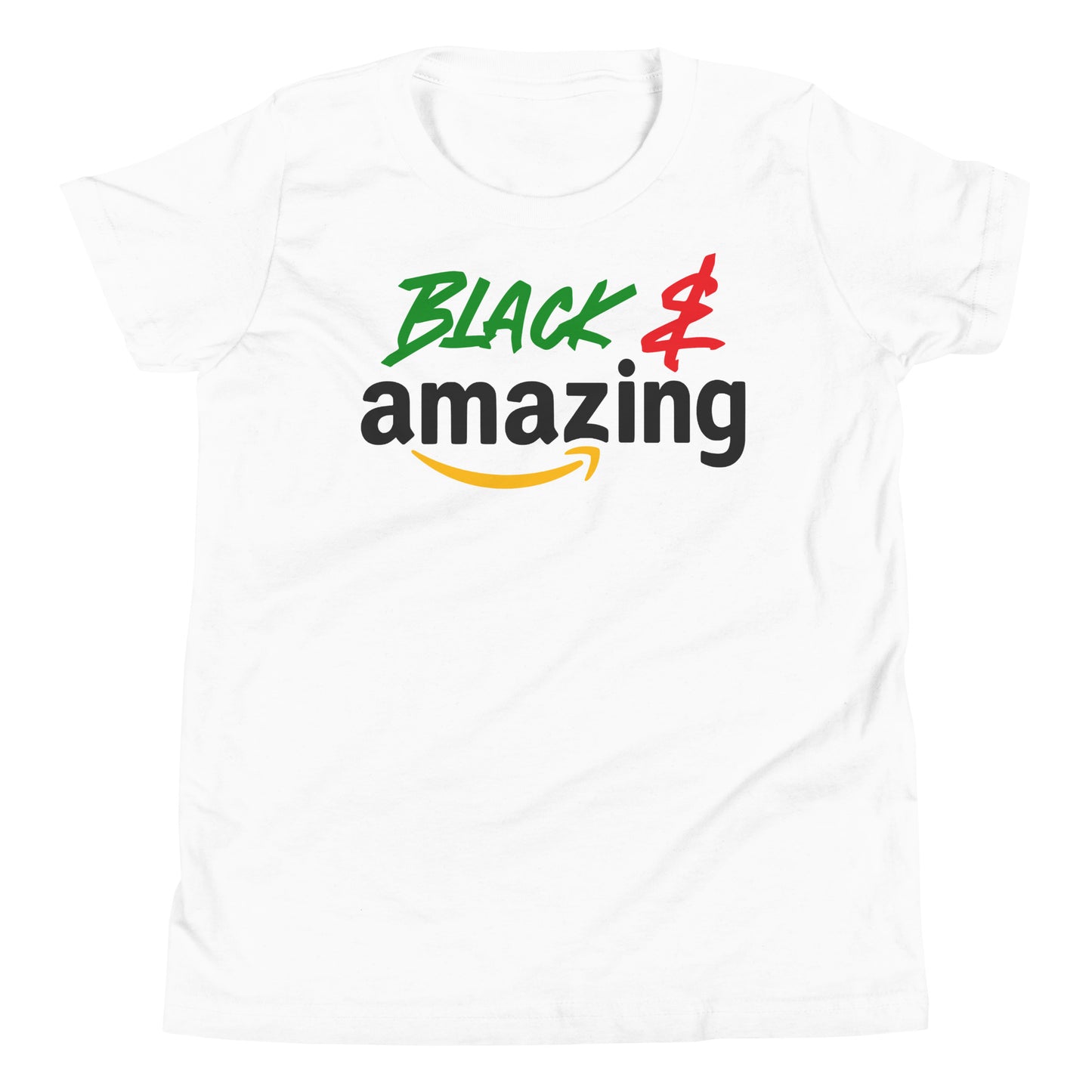 Black & Amazing Youth Short Sleeve T-Shirt