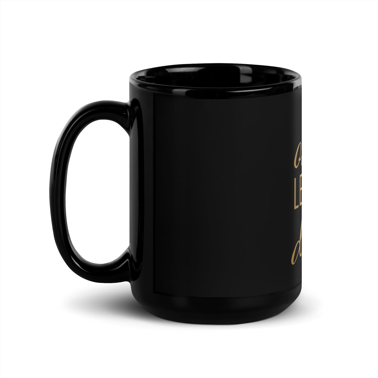 Okay Let's Do This Black Glossy Mug