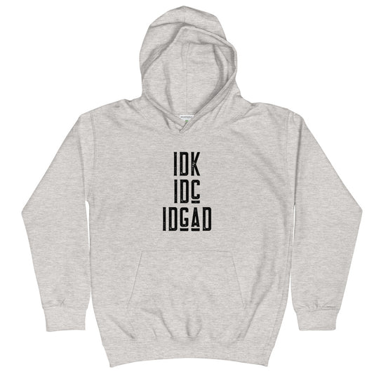 #Don't Know, Don't Care or Give a Dang Youth Hoodie