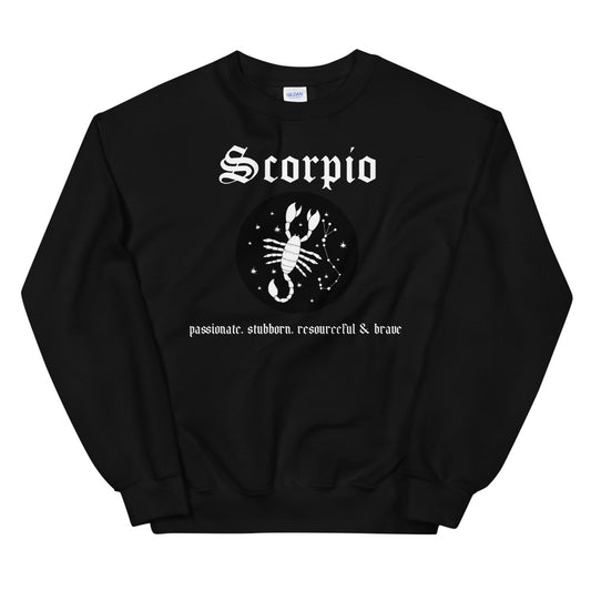 #Scorpio Unisex Sweatshirt