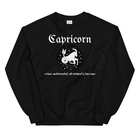 #Capricorn Unisex Sweatshirt