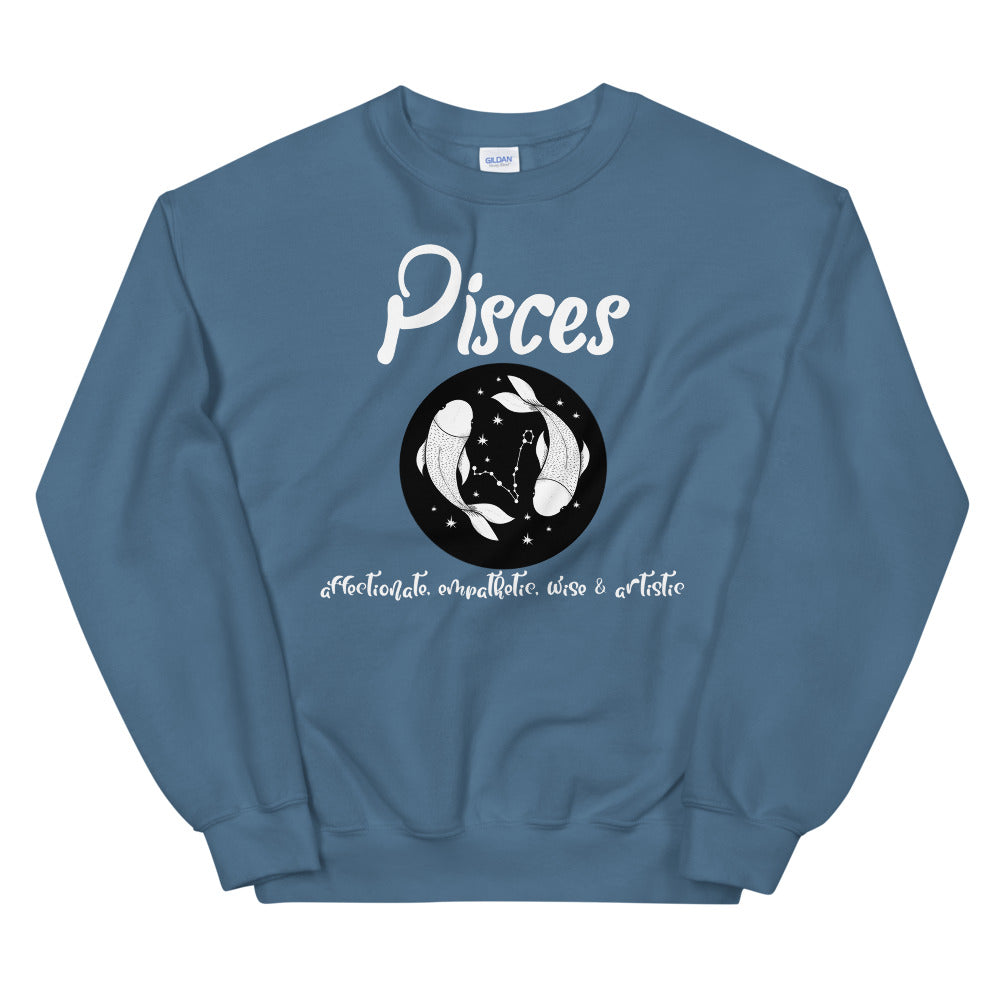 #Pisces Unisex Sweatshirt