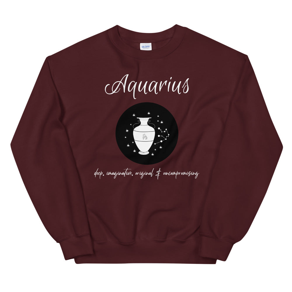 #Aquarius Unisex Sweatshirt