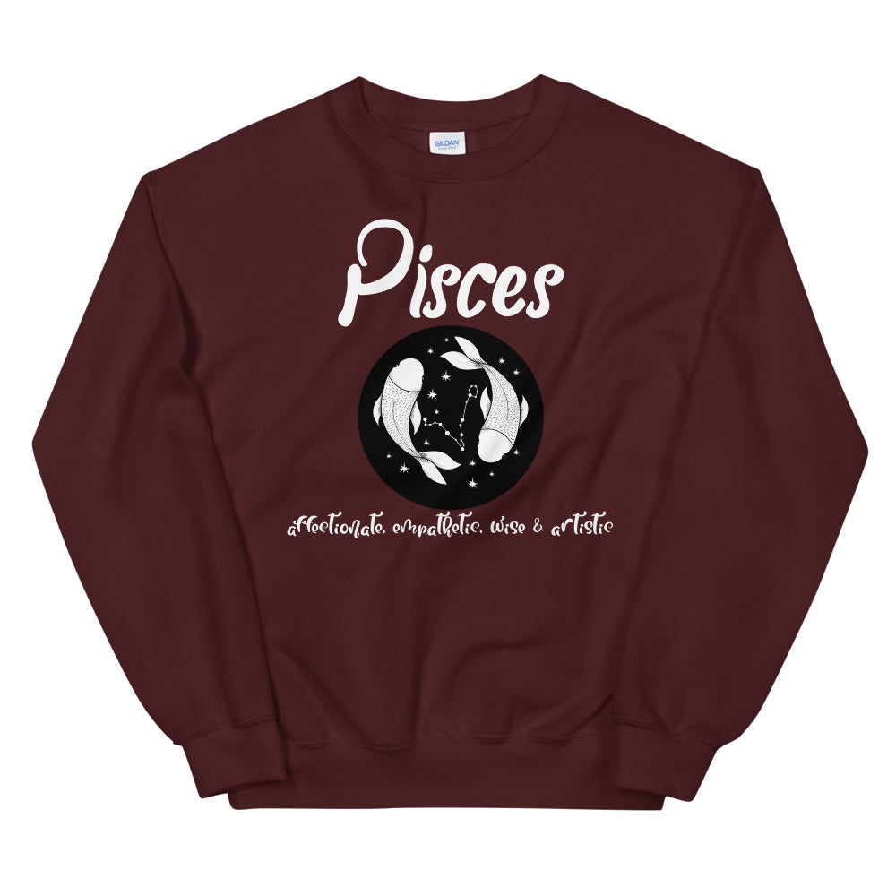 #Pisces Unisex Sweatshirt