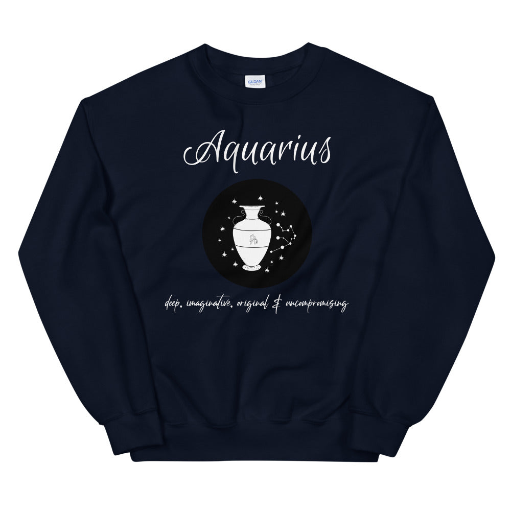 #Aquarius Unisex Sweatshirt