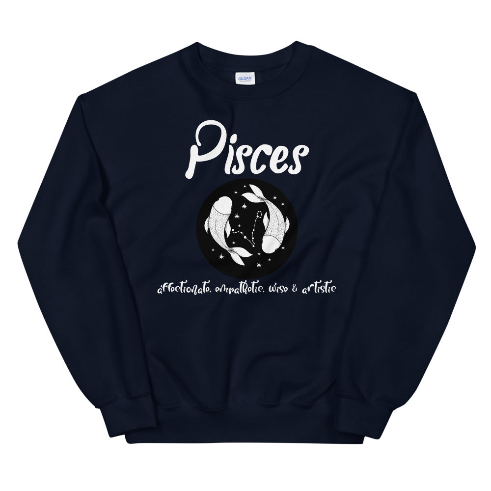 #Pisces Unisex Sweatshirt