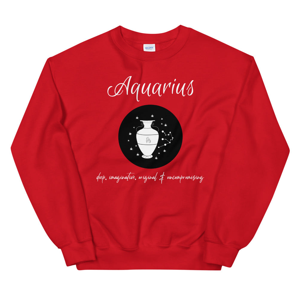 #Aquarius Unisex Sweatshirt