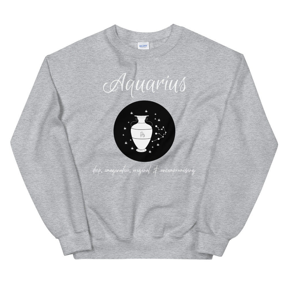 #Aquarius Unisex Sweatshirt