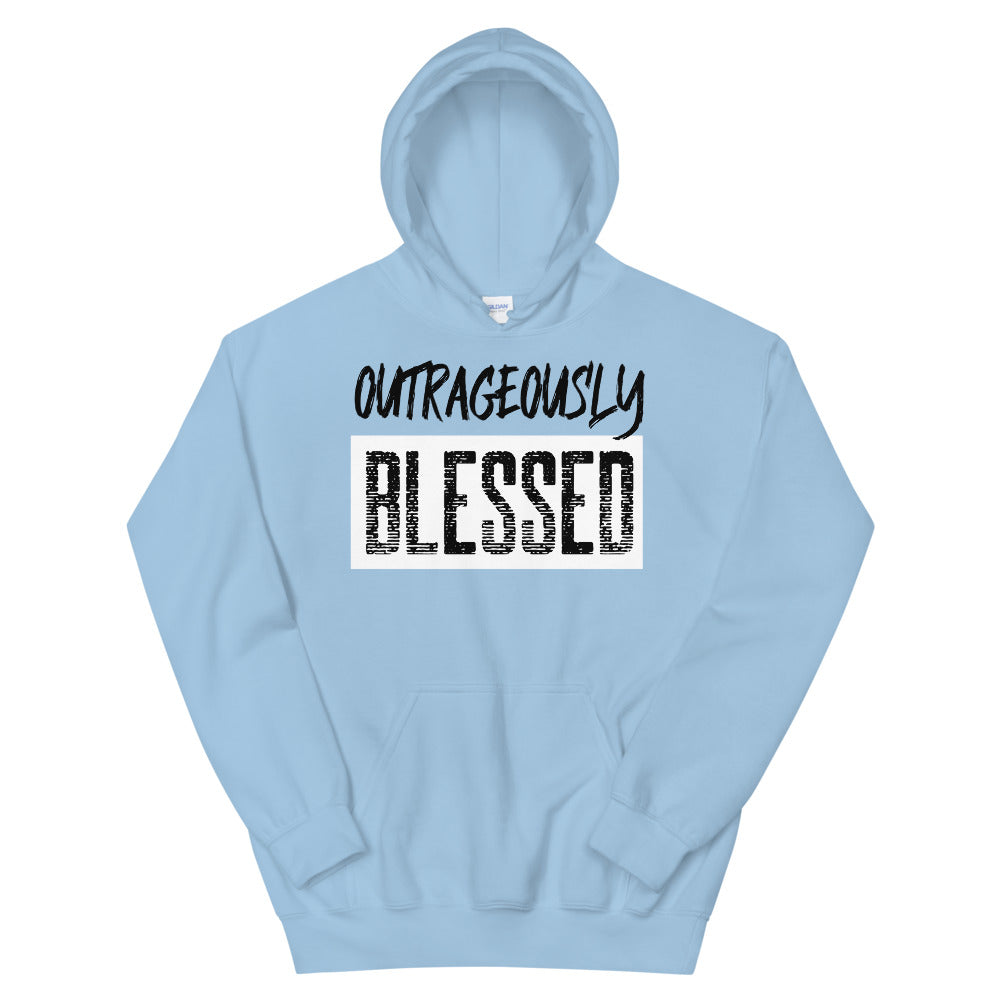 #Outrageously Blessed Unisex Hoodie