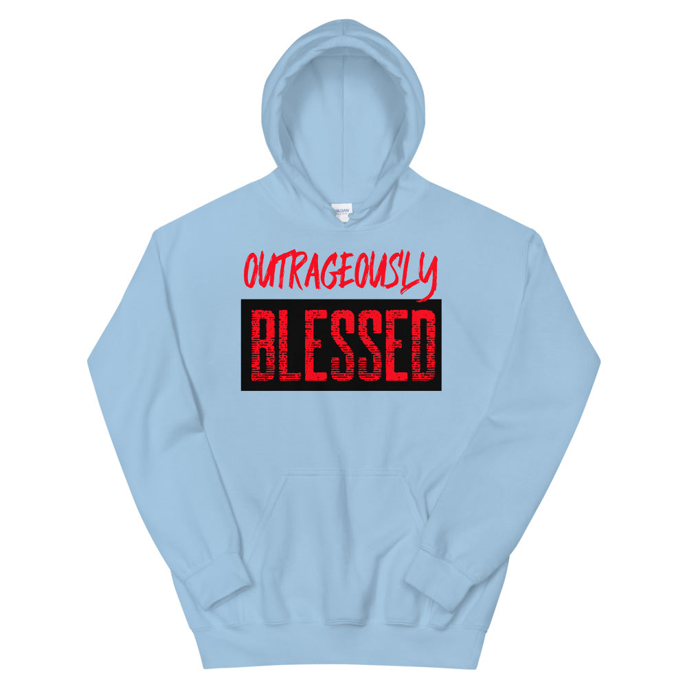 #Outrageously Blessed Unisex Hoodie