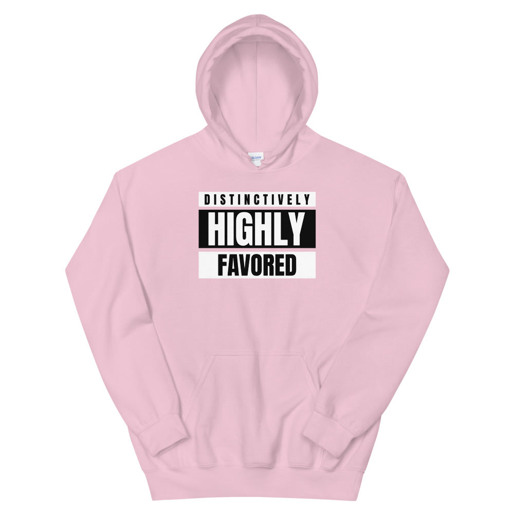 #Distinctively Highly Favored Unisex Hoodie