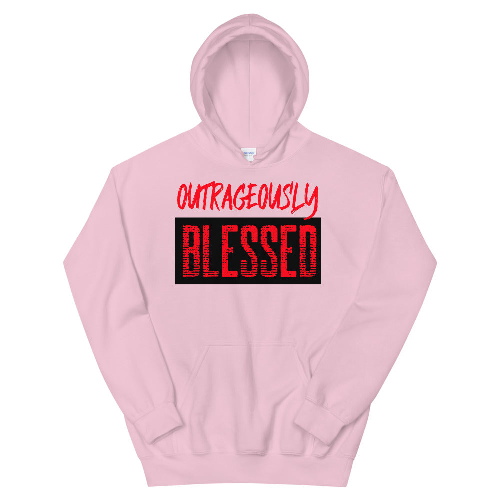 #Outrageously Blessed Unisex Hoodie