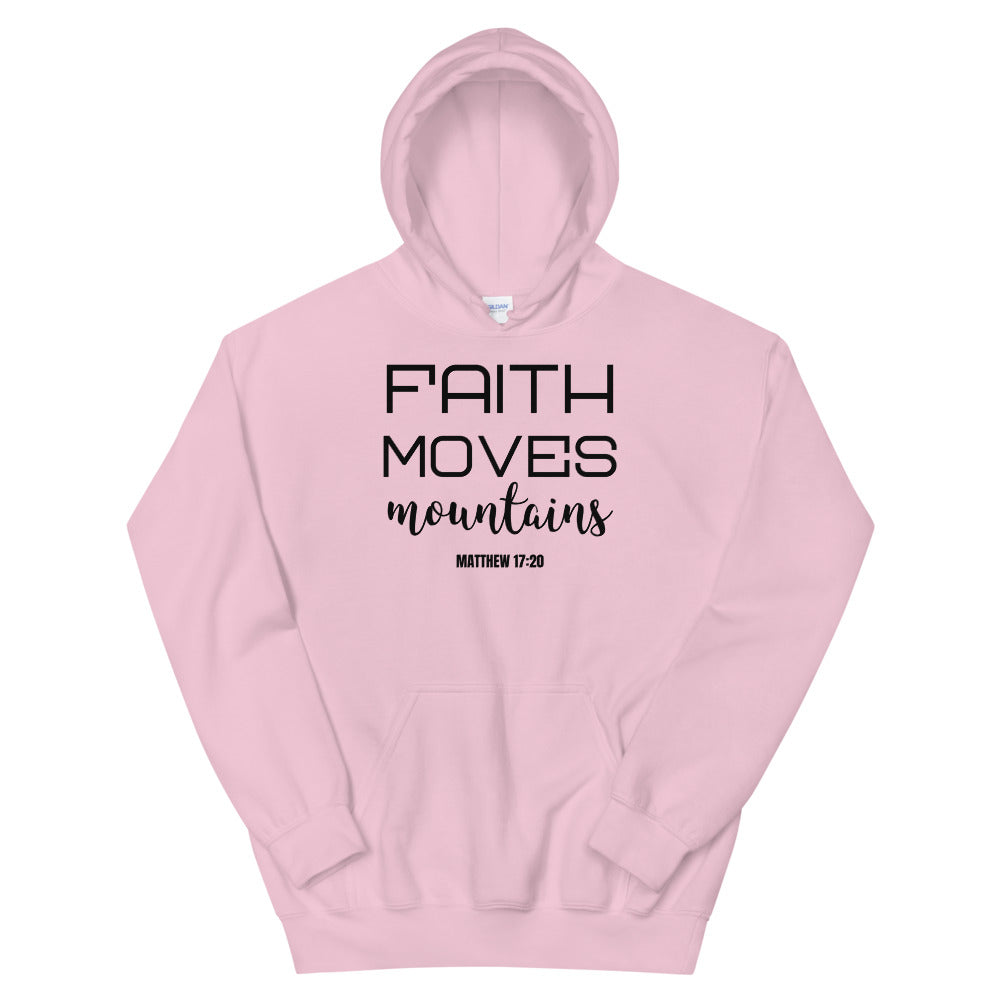 #Faith Moves Mountains Unisex Hoodie