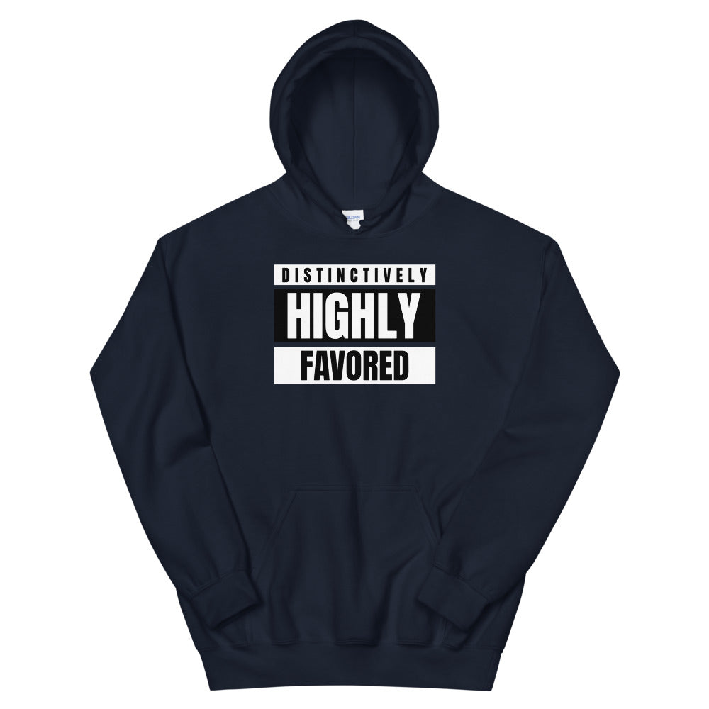 #Distinctively Highly Favored Unisex Hoodie