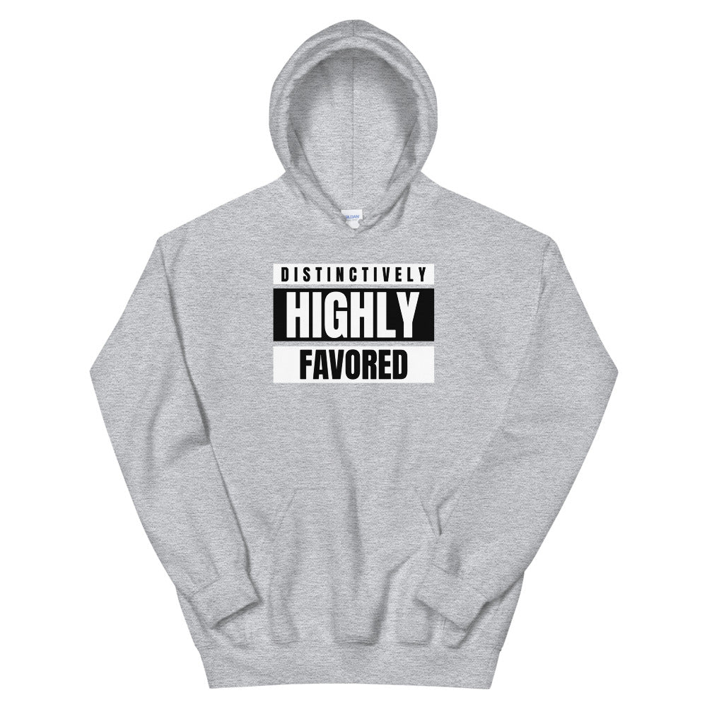 #Distinctively Highly Favored Unisex Hoodie