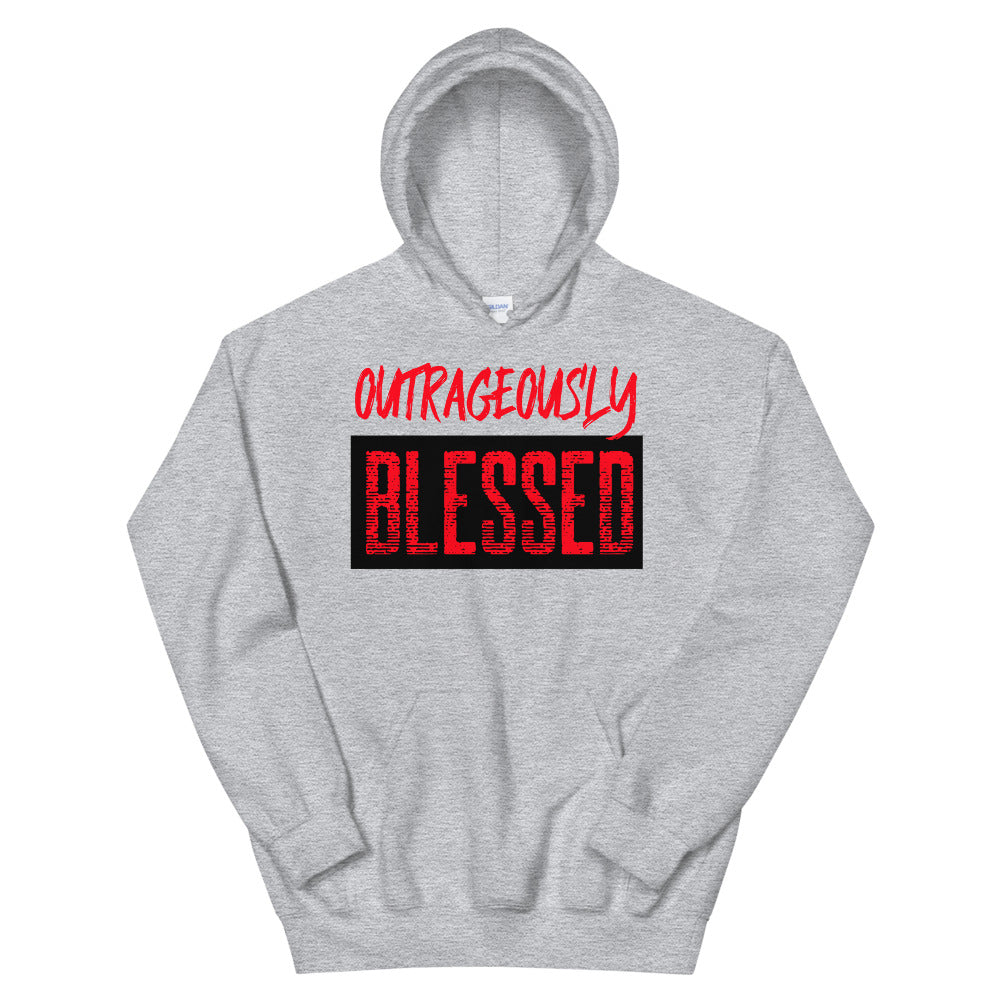 #Outrageously Blessed Unisex Hoodie