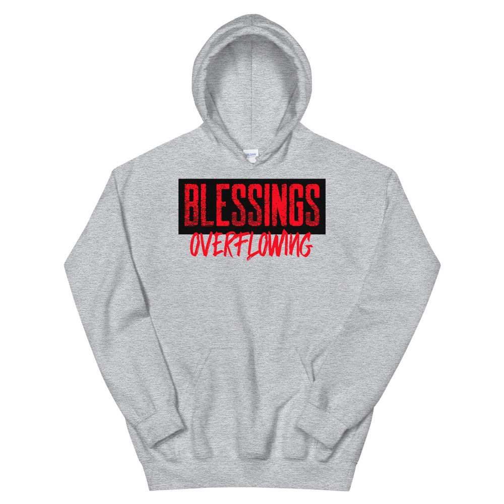 #Blessings Overflowing Unisex Hoodie