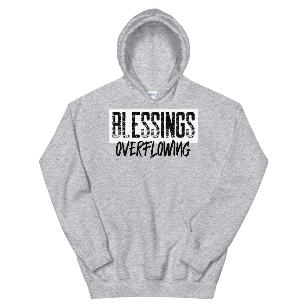 #Blessings Overflowing Unisex Hoodie