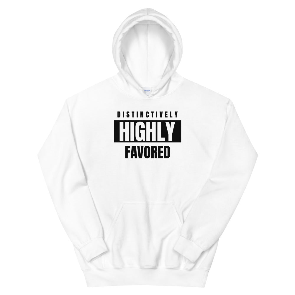 #Distinctively Highly Favored Unisex Hoodie