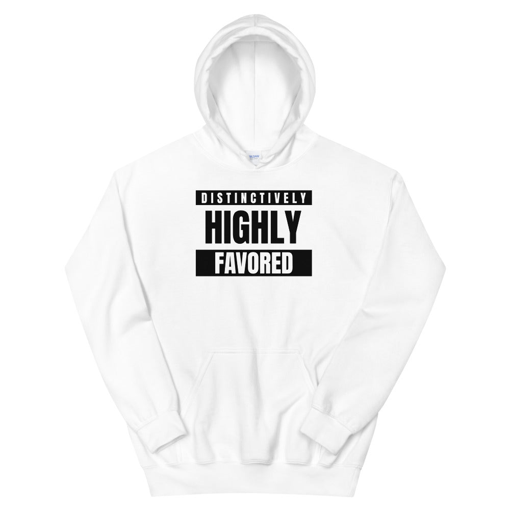 #Distinctively Highly Favored Unisex Hoodie