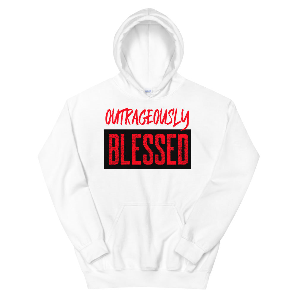#Outrageously Blessed Unisex Hoodie