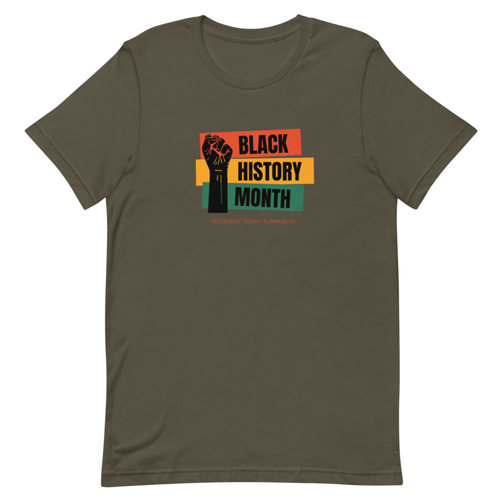 #Black History Month Unisex T-Shirt