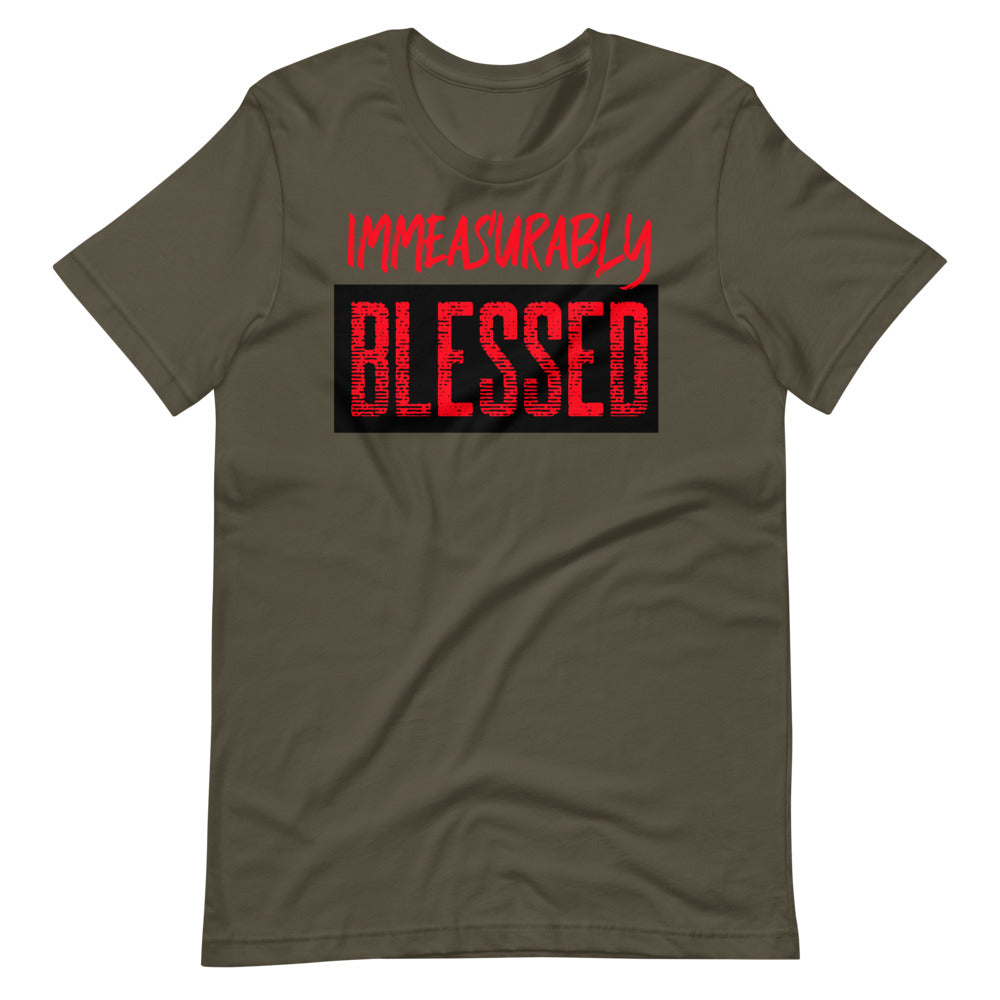 #Immeasurably Blessed Unisex T-Shirt