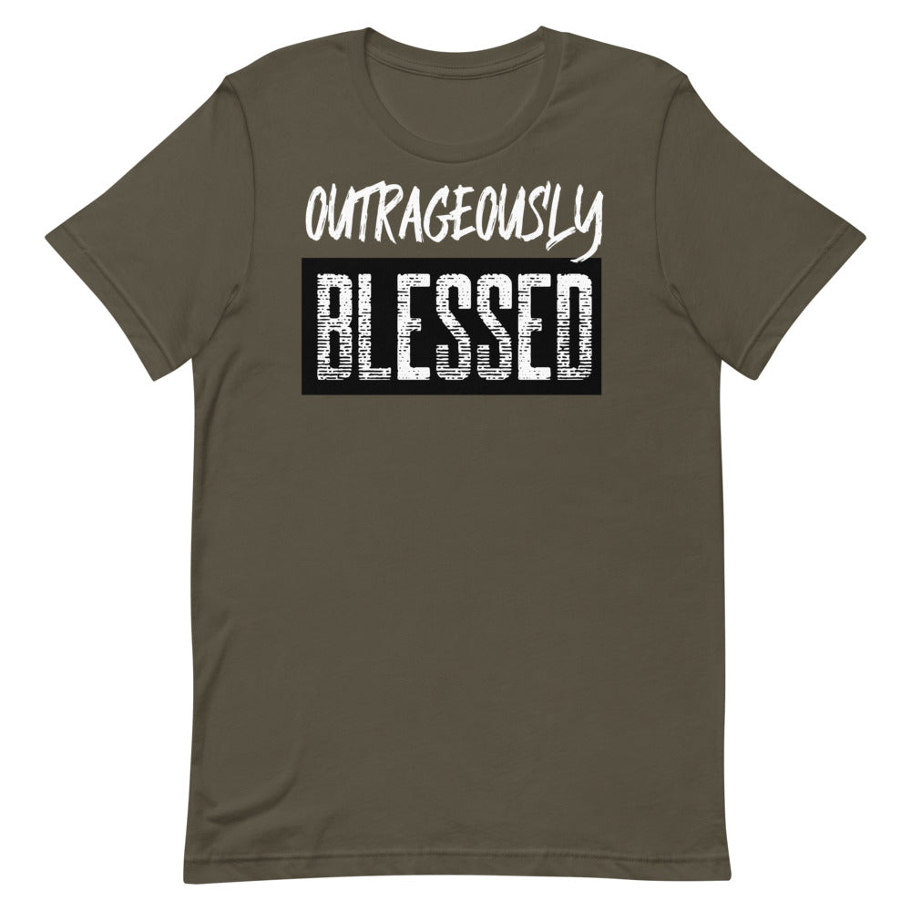 #Outrageously Blessed Unisex T-Shirt