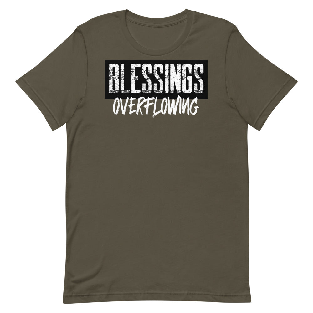 #Blessings Overflowing Unisex T-Shirt