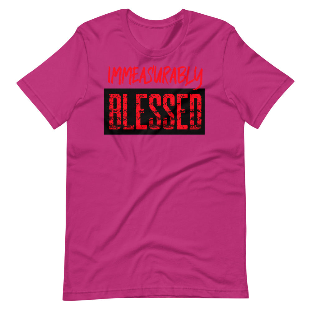 #Immeasurably Blessed Unisex T-Shirt