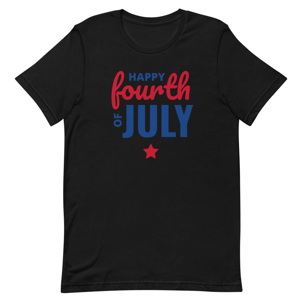 #Happy 4th of July Unisex T-Shirt