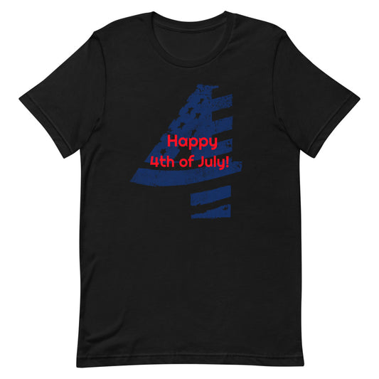 #Happy 4th of July Unisex T-Shirt