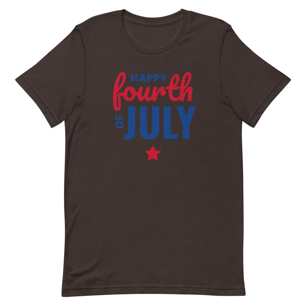 #Happy 4th of July Unisex T-Shirt