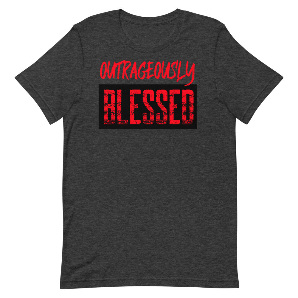 #Outrageously Blessed Unisex T-Shirt