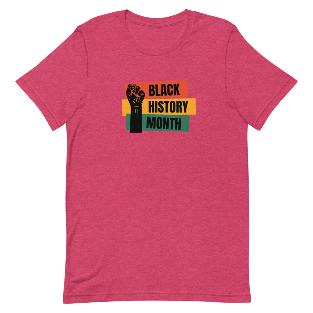 #Black History Month Unisex T-Shirt